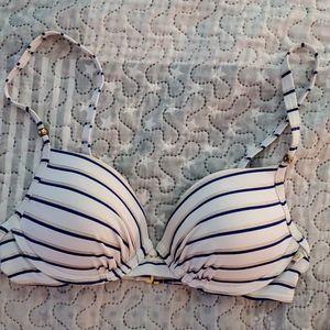 La Vie En Rose Nautical Style Bikini Top